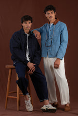 DRIFT DENIM BOMBER JACKET