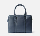 DUAL ZIP LAPTOP BAG LEATHER 15 INCH