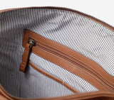 DUAL ZIP LAPTOP BAG LEATHER 15 INCH