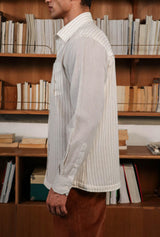 WAYNE STRIPED SHIRT - 02 - Nappa Dori