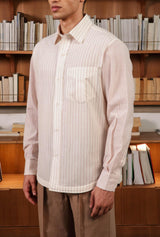 WAYNE STRIPED SHIRT - 02 - Nappa Dori