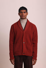 MONTGOMERY SHAWL COLLAR CARDIGAN - Nappa Dori