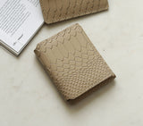 QUINN FOLD CROC WALLET