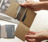 QUINN FOLD CROC WALLET