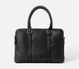 DUAL ZIP LAPTOP BAG LEATHER 15 INCH