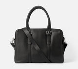 DUAL ZIP LAPTOP BAG LEATHER 15 INCH