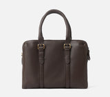 DUAL ZIP LAPTOP BAG LEATHER 15 INCH