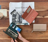 leather ladies wallets