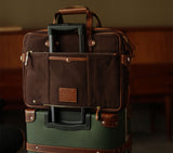 canvas laptop bag