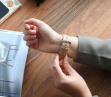 buy leather strap watches online
