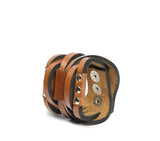 buy mens leather wristband india