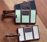 STEAMER LUGGAGE TAG - Nappa Dori