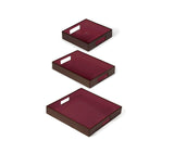 PATENT TRAY SET OF 3 - Nappa Dori