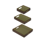 PATENT TRAY SET OF 3 - Nappa Dori