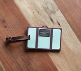 STEAMER LUGGAGE TAG - Nappa Dori