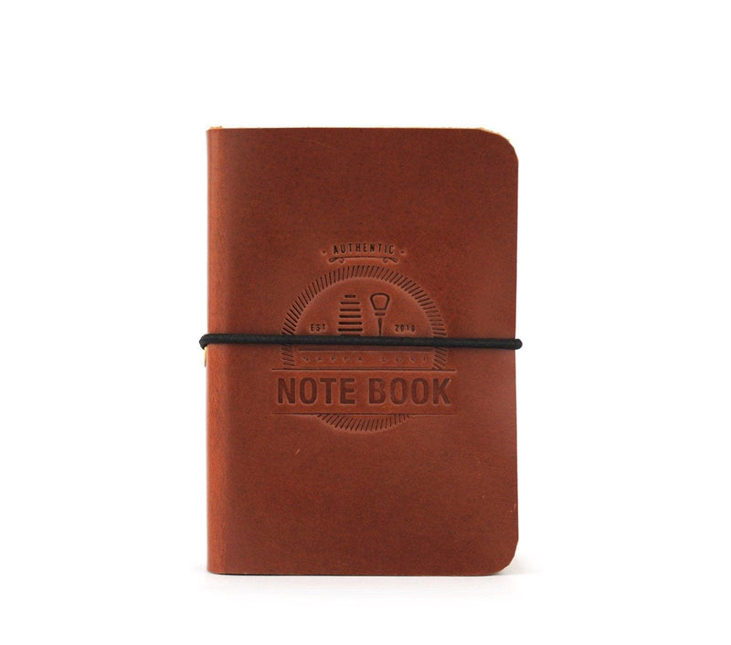 leather notebook travel