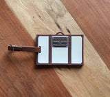 STEAMER LUGGAGE TAG - Nappa Dori