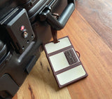 STEAMER LUGGAGE TAG - Nappa Dori