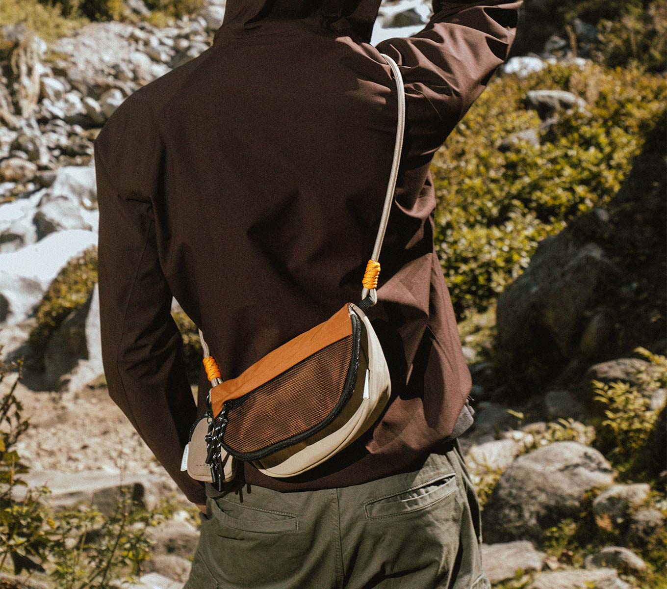 Buy Arc Pack 01 Travel Sling, Crossbody Bag Online | Nappa Dori |