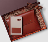 THE WORK FOLIO SET - MAROON