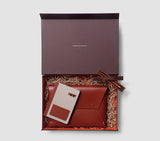 THE WORK FOLIO SET - MAROON
