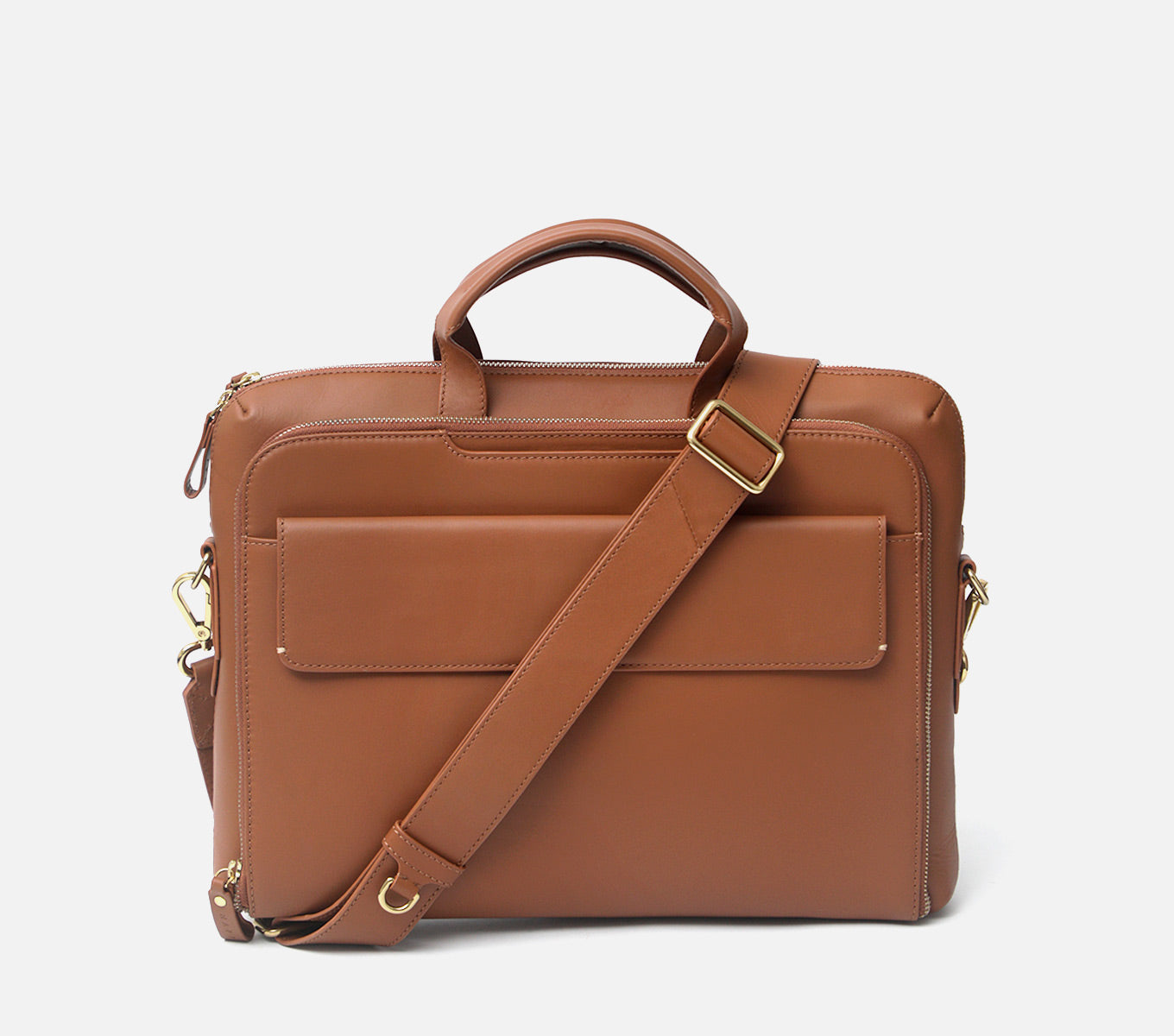 CAMBRIDGE-LAPTOP-BAG-TAN-front