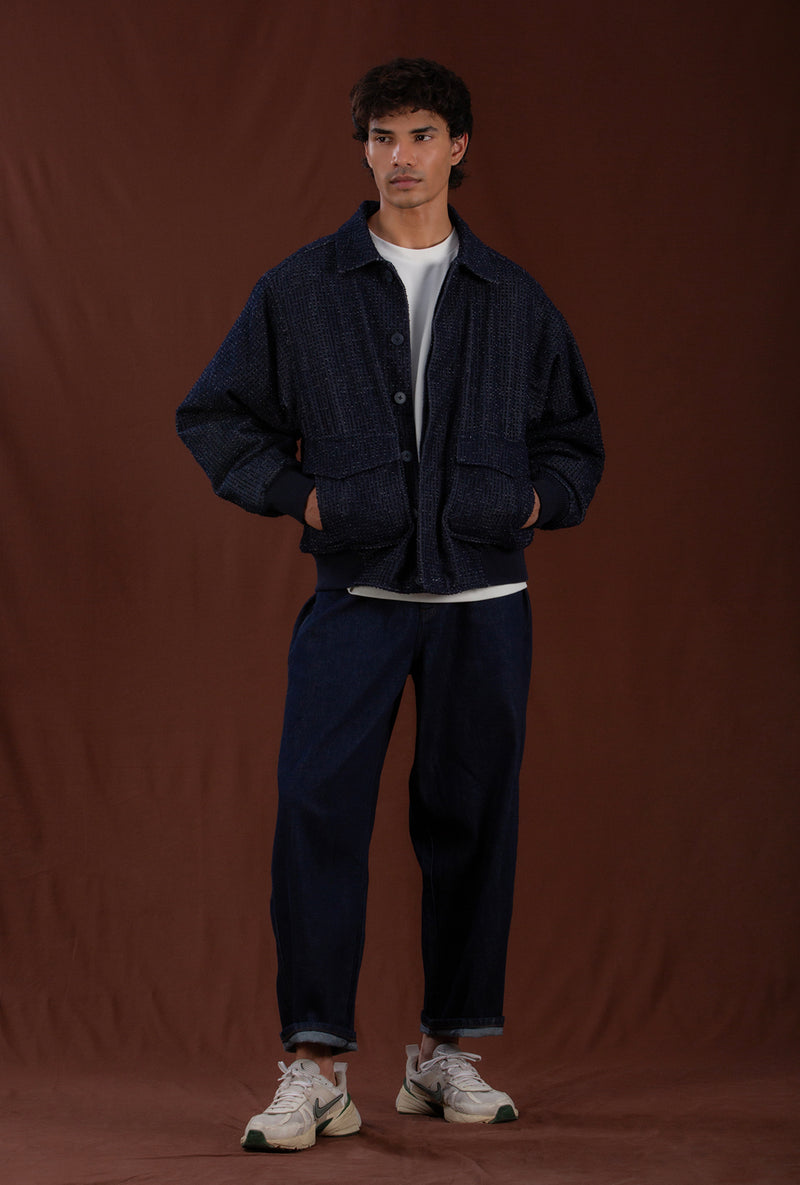 DRIFT DENIM BOMBER JACKET