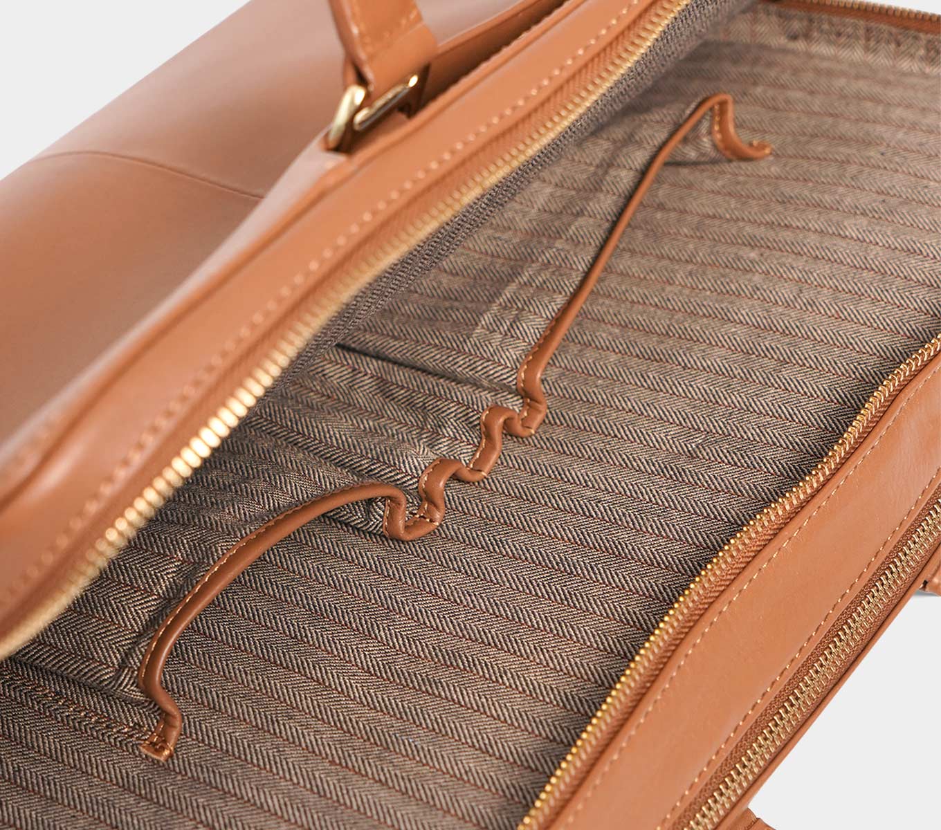 Camden Twin Workcase – Leather Laptop Bag by Nappa Dori
