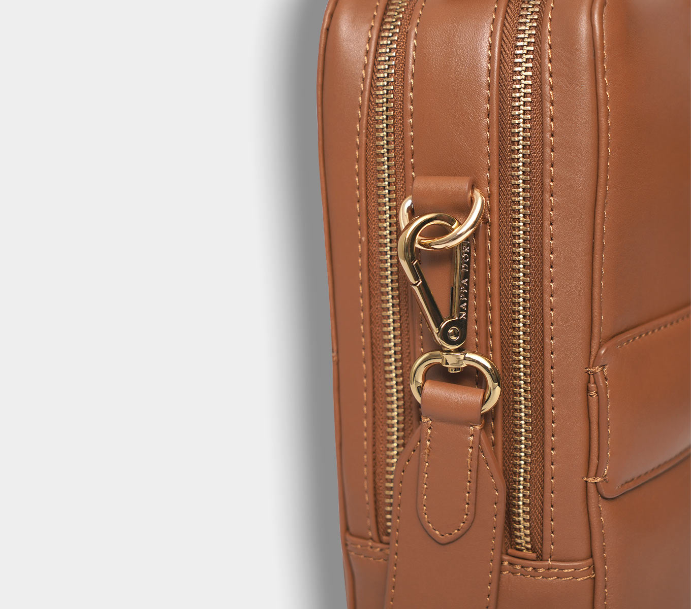 Camden Twin Workcase – Leather Laptop Bag by Nappa Dori
