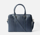 DUAL ZIP LAPTOP BAG LEATHER 15 INCH