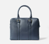 DUAL ZIP LAPTOP BAG LEATHER 15 INCH