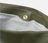 DUAL ZIP LAPTOP BAG LEATHER 15 INCH