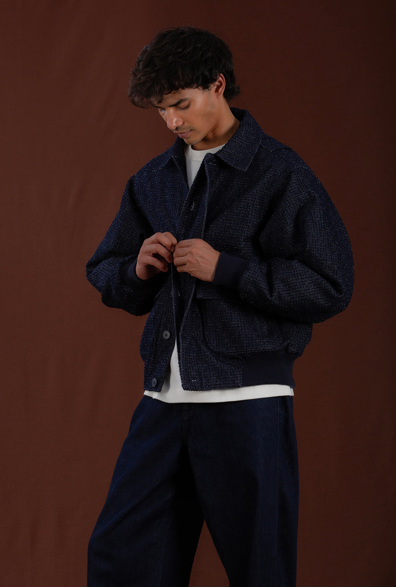 DRIFT DENIM BOMBER JACKET