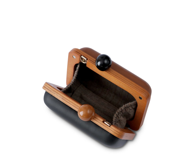 TOUCH WOOD CLUTCH