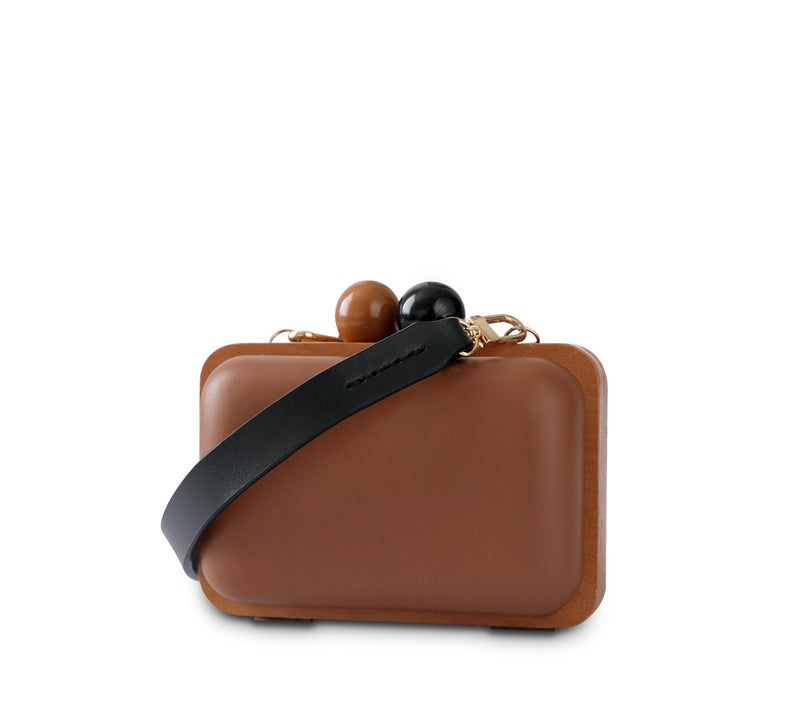 TOUCH WOOD CLUTCH