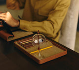 NEST LEATHER ORGANISER