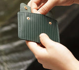QUINN CROC CARD CASE