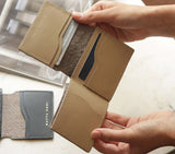 QUINN FOLD CROC WALLET