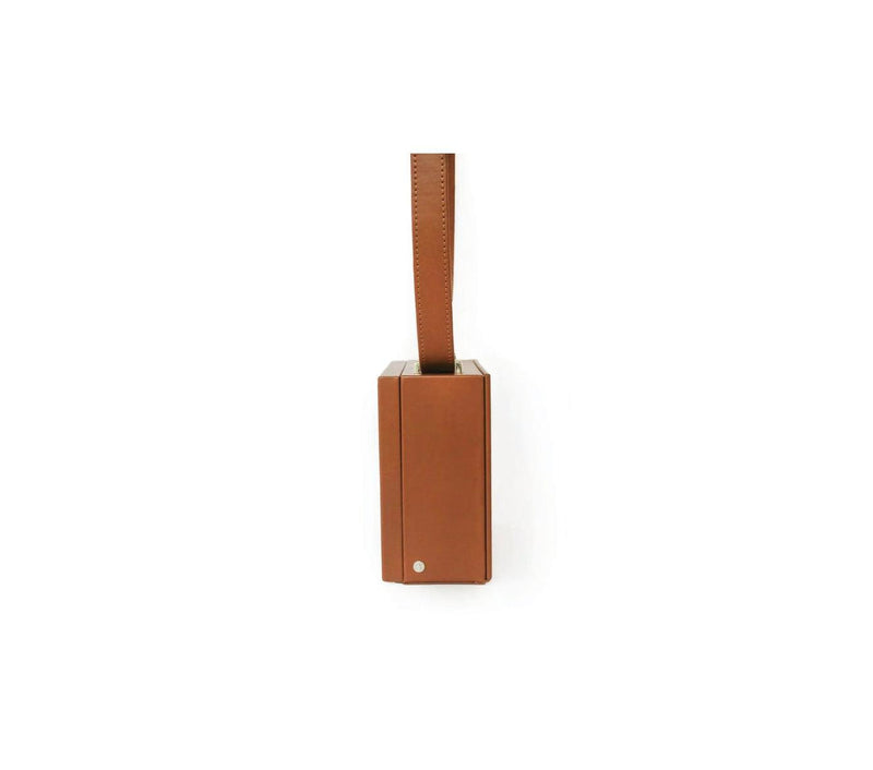 leather box purses