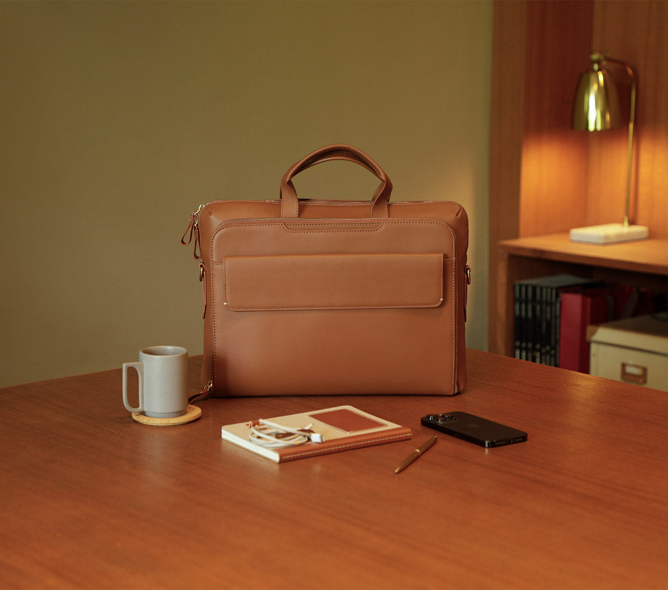 Cambridge Laptop Bag | Genuine Leather Laptop Bag – Nappa Dori
