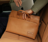 VOYAGER LAPTOP BAG - APPLE LEATHER - Nappa Dori