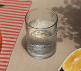 TEXTURED WATER GLASS - SET OF 2 - Nappa Dori