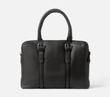 DUAL ZIP LAPTOP BAG LEATHER 15 INCH