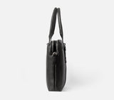 DUAL ZIP LAPTOP BAG LEATHER 15 INCH