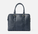 DUAL ZIP LAPTOP BAG LEATHER 15 INCH