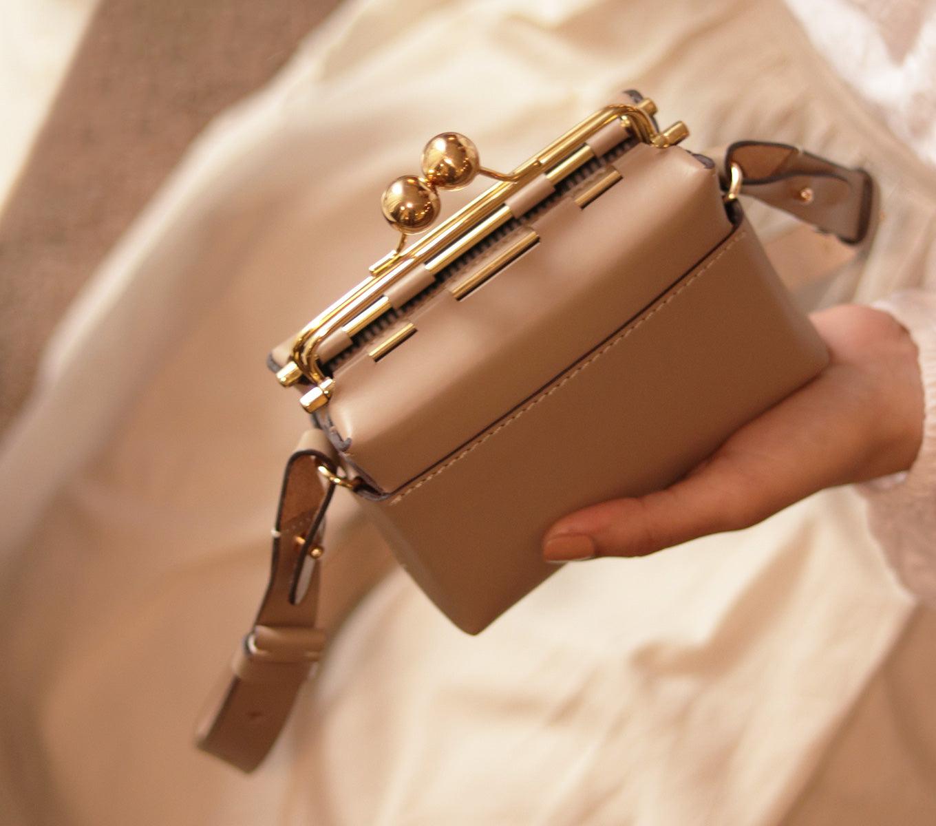 Buy Mini Kisslock Bag Online in India – Nappa Dori