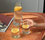 TEXTURED WATER GLASS - SET OF 2