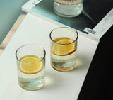 TEXTURED WATER GLASS - SET OF 2
