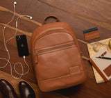 ALPS BACKPACK LEATHER 15 INCH