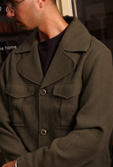 WAFFLE WEAVE JACKET